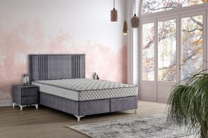 Delta 140x190 Çift Kişilik Yatak, Baza, Başlık Seti MYB1318