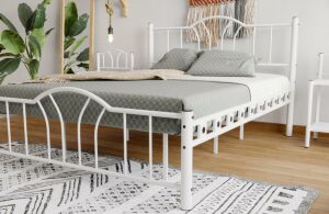 Bella Metal Karyola 160x200 ARM145 Beyaz