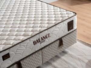 Balance 160x200 Çift Kişilik Yatak, Baza, Başlık Seti MBL1002