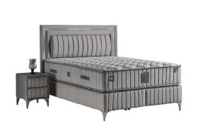 Flora 150x200 Çift Kişilik Yatak, Baza, Başlık Seti MYB1319