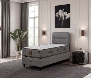 Simba 100x200 Tek Kişilik Yatak, Baza, Başlık Seti EY3016