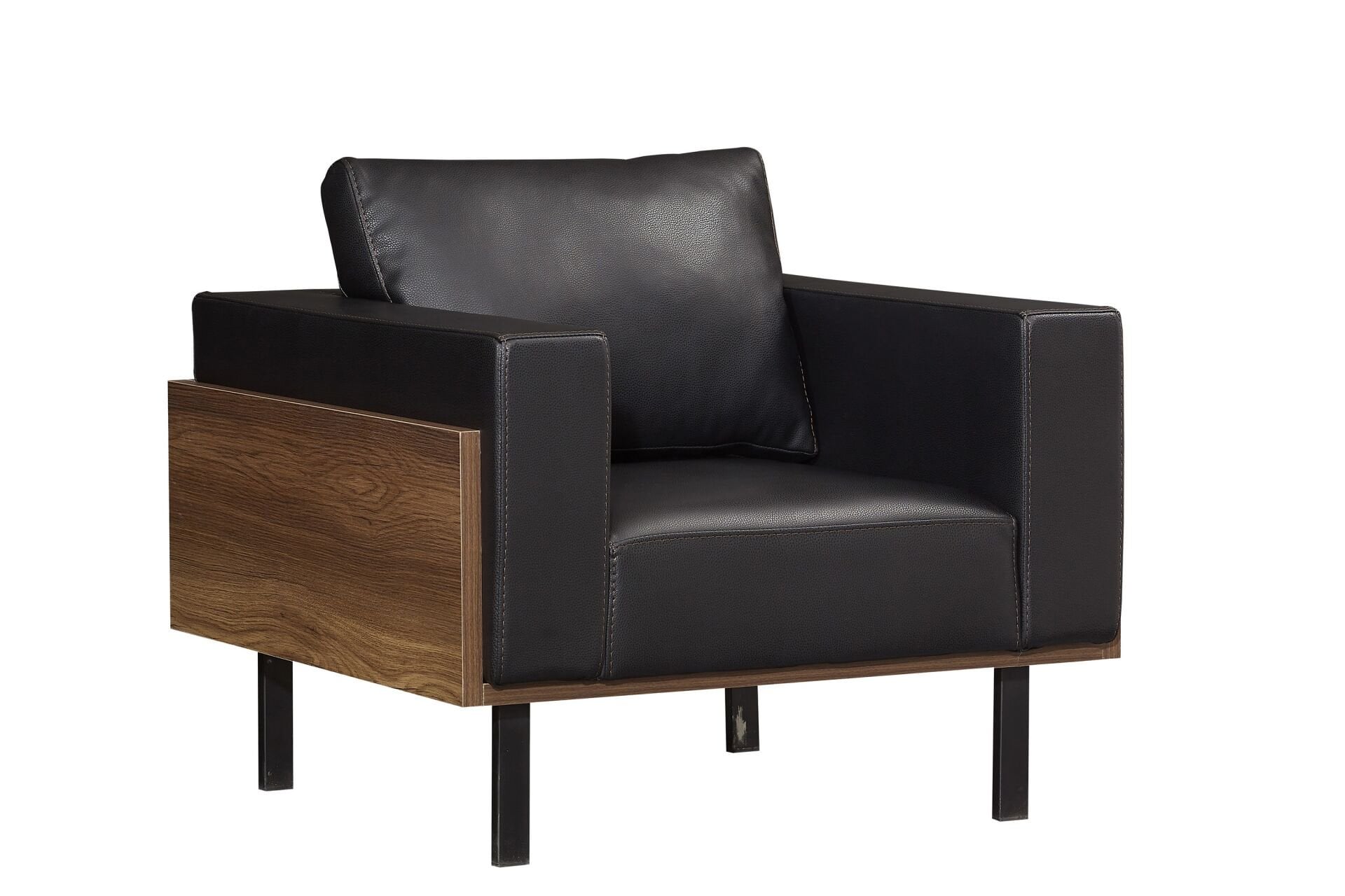 Wooden Office Armchair Set FSM1423