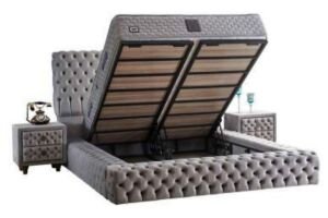 Carol Plus 100x200 Tek Kişilik Yatak, Baza, Başlık Seti CP1007