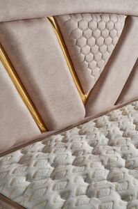 Niobe 160x200 Çift Kişilik Yatak, Baza, Başlık Seti MYB1322A