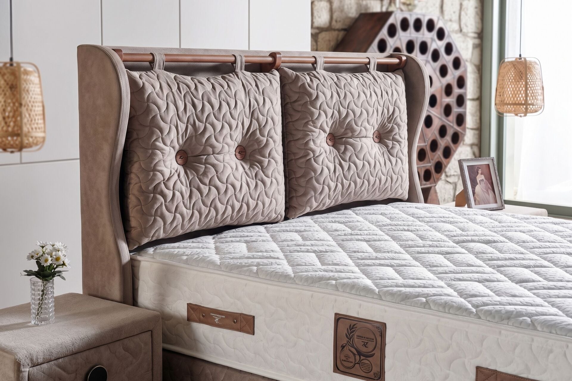 Comfort Life 150 cm Çift Kişilik Baza Başlığı CP1323