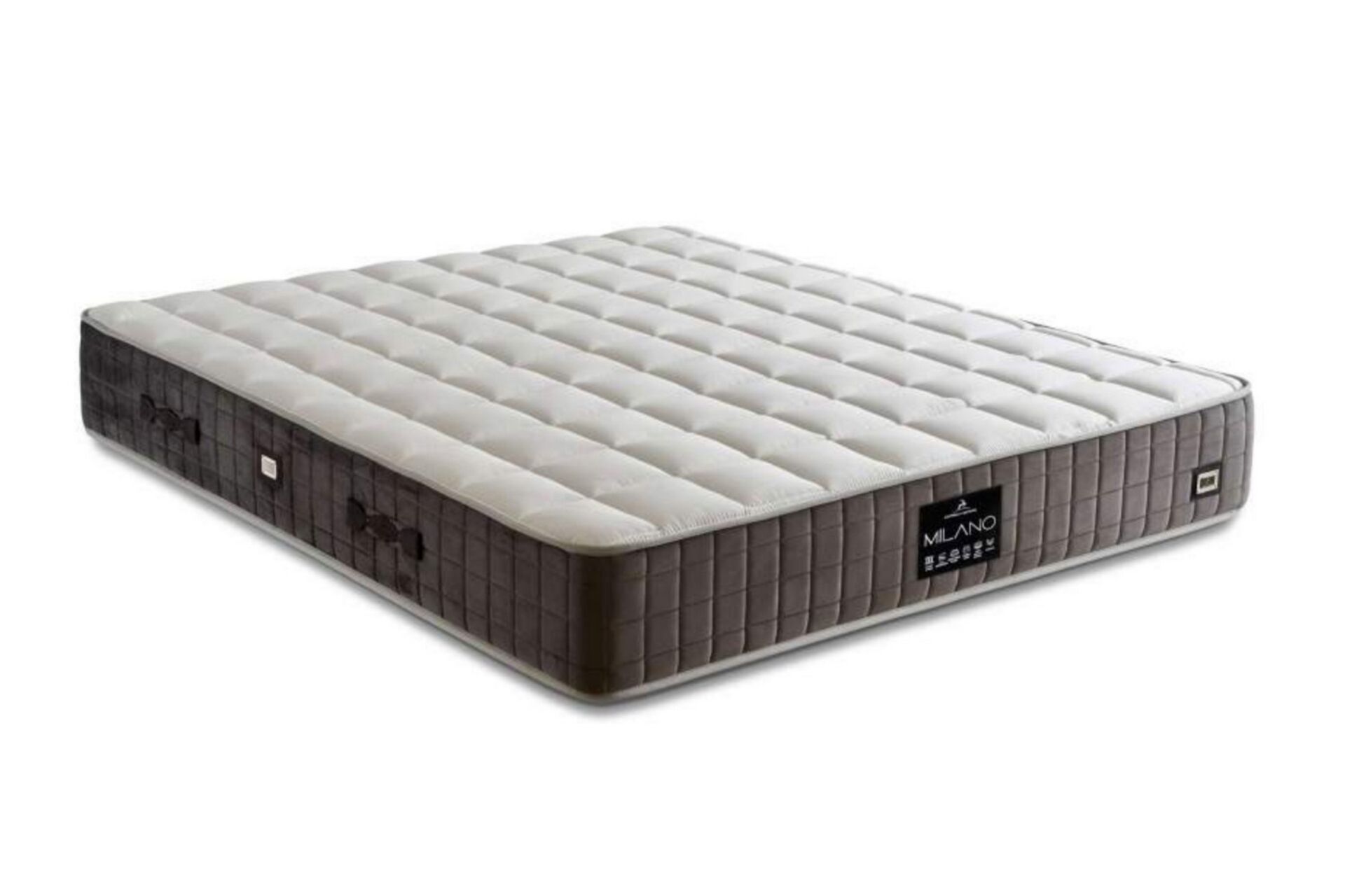 Milano 90x200 Single Mattress, Divan Base, Headboard Set CP1008