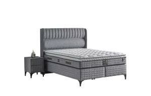 Victoria 160x200 Çift Kişilik Yatak, Baza, Başlık Seti MYB1323