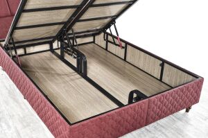 Pink 150X200 Çift Kişilik Baza, Başlık Seti EY2415