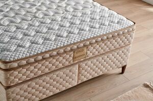 Rodos 150x200 Çift Kişilik Yatak, Baza, Başlık Seti MYB1325A