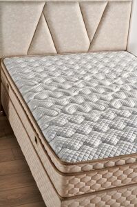 Rodos 150x200 Çift Kişilik Yatak, Baza, Başlık Seti MYB1325A