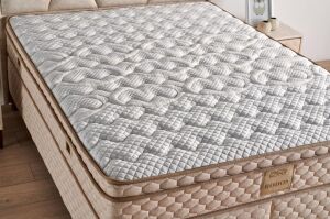Rodos 160x200 Çift Kişilik Yatak, Baza, Başlık Seti MYB1325A