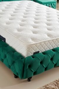 Lux Pro 180x200 Çift Kişilik Yatak, Baza, Başlık Seti CP1009