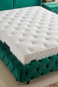 Lux Pro 180x200 Çift Kişilik Yatak, Baza, Başlık Seti CP1009