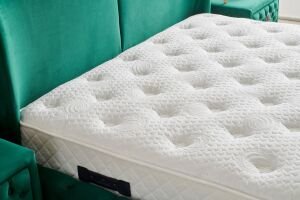 Lux Pro 200x200 Çift Kişilik Yatak, Baza, Başlık Seti CP1009
