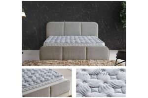 Armoni Hypnoz 140x200 Çift Kişilik Yatak, Baza, Başlık Seti CP1010