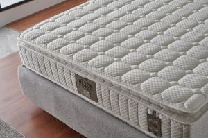 Hilton 140x200 Çift Kişilik Yatak, Baza, Başlık Seti MBL1005