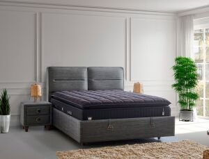Olympic 90x190 Tek Kişilik Yatak, Baza, Başlık Seti CP1012