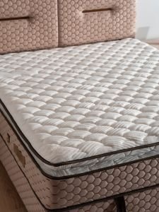 Lotus 150x200 Çift Kişilik Yatak, Baza, Başlık Seti MBL1006