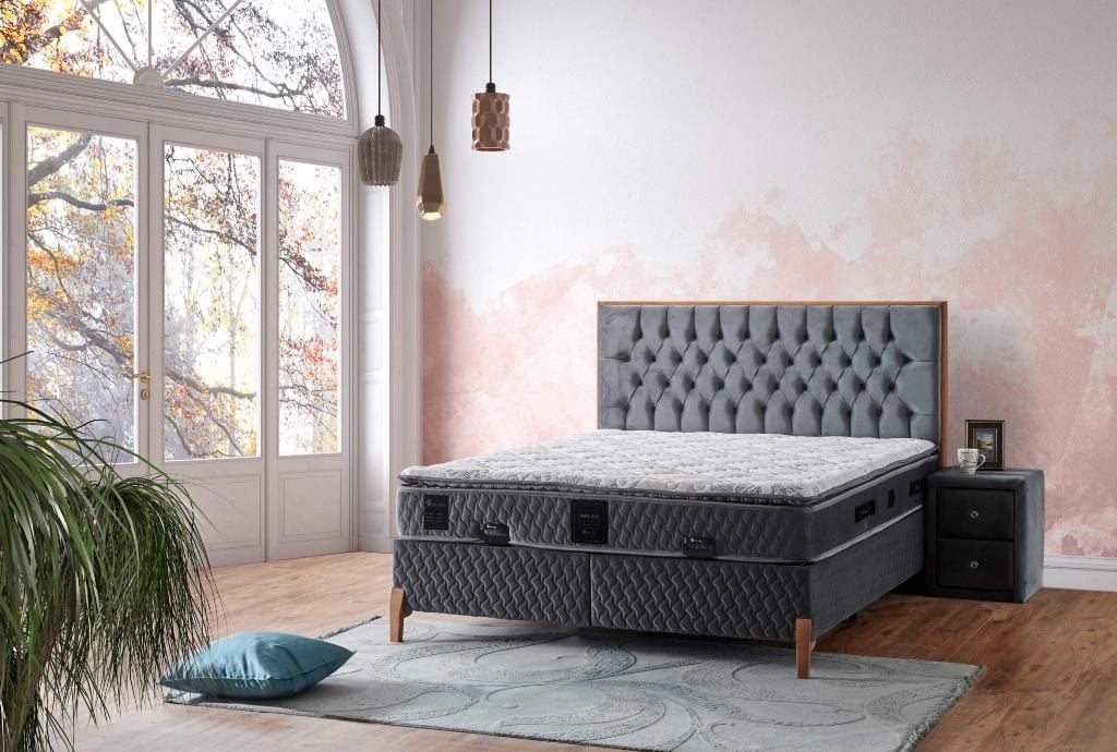 Relax 120x200 Tek Kişilik Yatak, Baza, Başlık Seti PV223