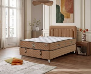 Bella 140x200 Çift Kişilik Yatak, Baza, Başlık Seti EY3020