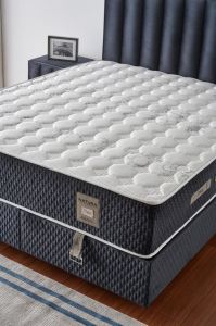 Natura 150x200 Çift Kişilik Yatak, Baza, Başlık Seti MBL1007