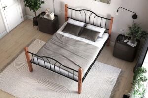 Pasifik Metal Karyola 90x190 ARM073