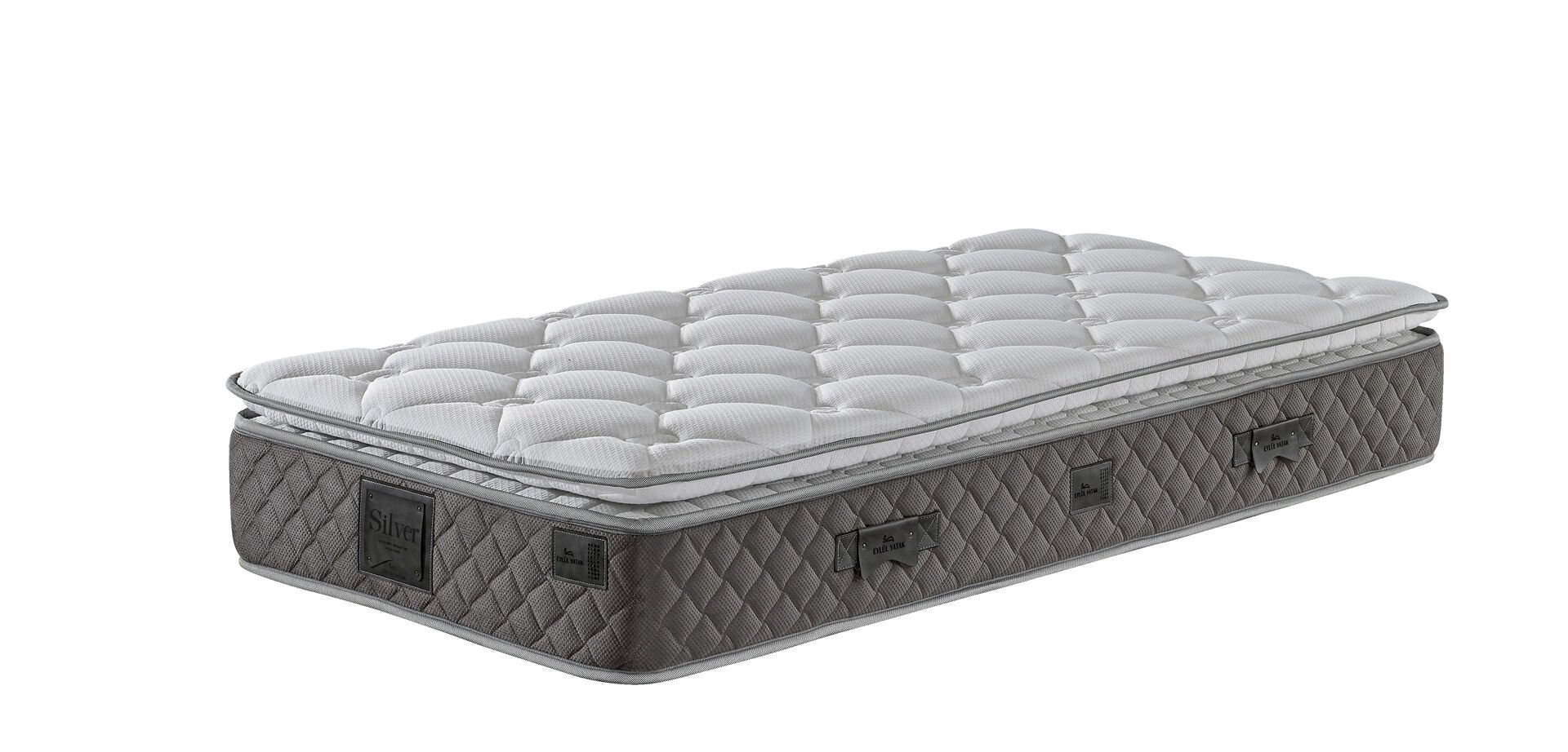 Silver Pedli 90x190 Tek Kişilik Yatak EY3413
