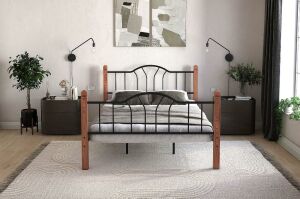 Pasifik Metal Karyola 180x200 ARM079