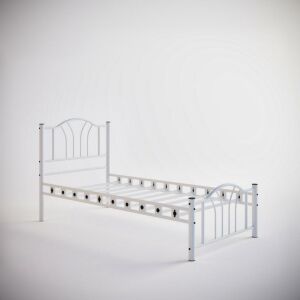 Bella Metal Karyola 120x200 ARM141 Beyaz