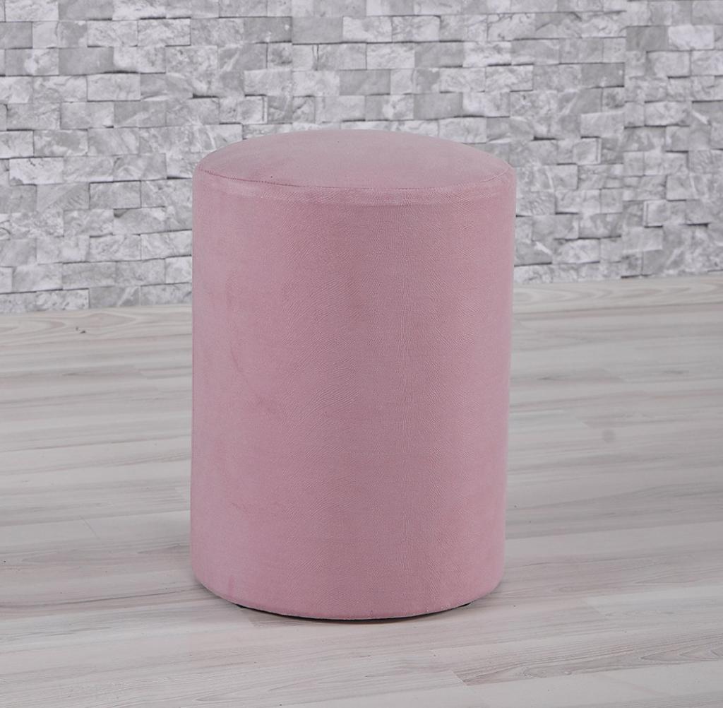 MD Round Pink Pouf U741