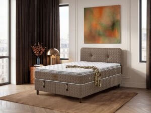 Loya 140x190 Çift Kişilik Yatak, Baza, Başlık Seti EY3023