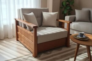 MD İskandinav Süryat Tekli Koltuk MDN150