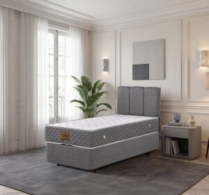 Soho 120x200 Tek Kişilik Yatak, Baza, Başlık Seti EY3024