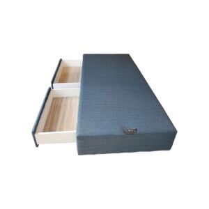 Alaçatı Çekmeceli 120x200 Tek Kişilik Baza, Başlık Seti PV302