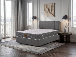 Soho 150x200 Çift Kişilik Yatak, Baza, Başlık Seti EY3024