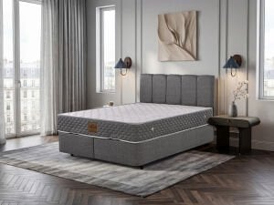 Soho 180x200 Çift Kişilik Yatak, Baza, Başlık Seti EY3024