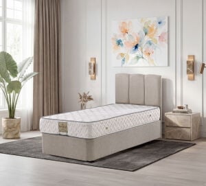 Polo 120x200 Tek Kişilik Yatak, Baza, Başlık Seti EY3025