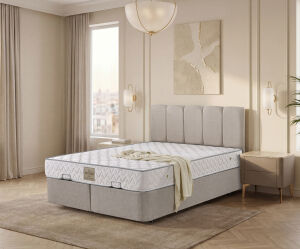 Polo 140x190 Çift Kişilik Yatak, Baza, Başlık Seti EY3025