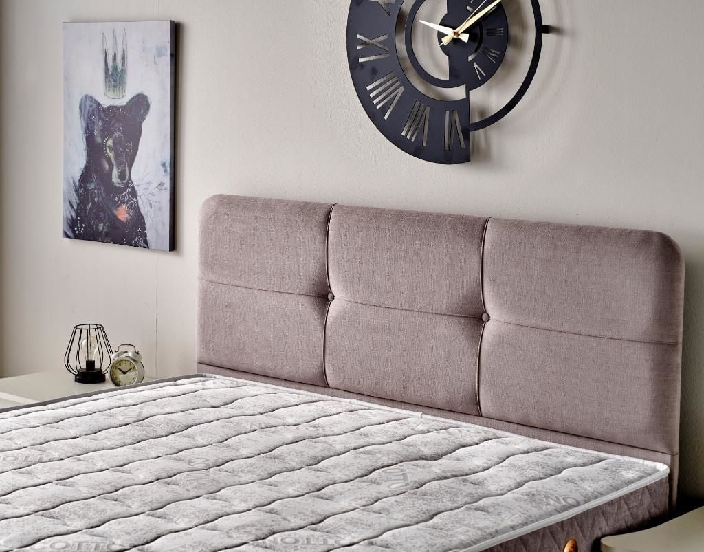 MD Olivia 120 cm Single Divan Base Headboard CB1208