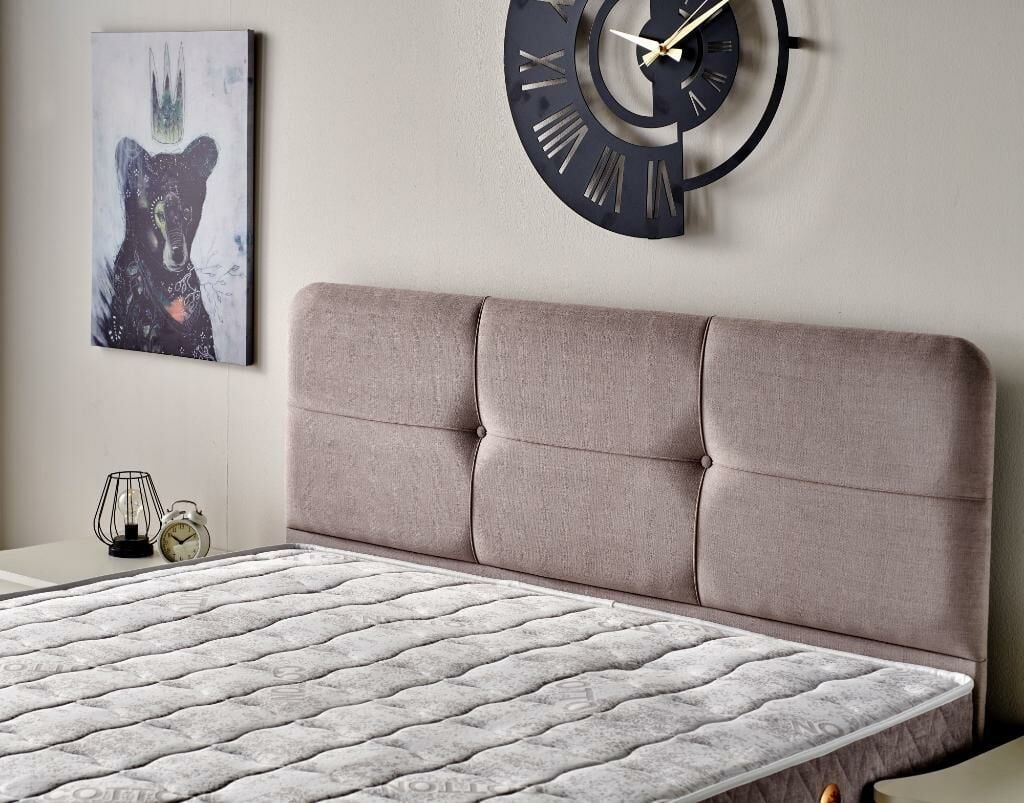 MD Olivia 160 cm Double Divan Base Headboard CB1208