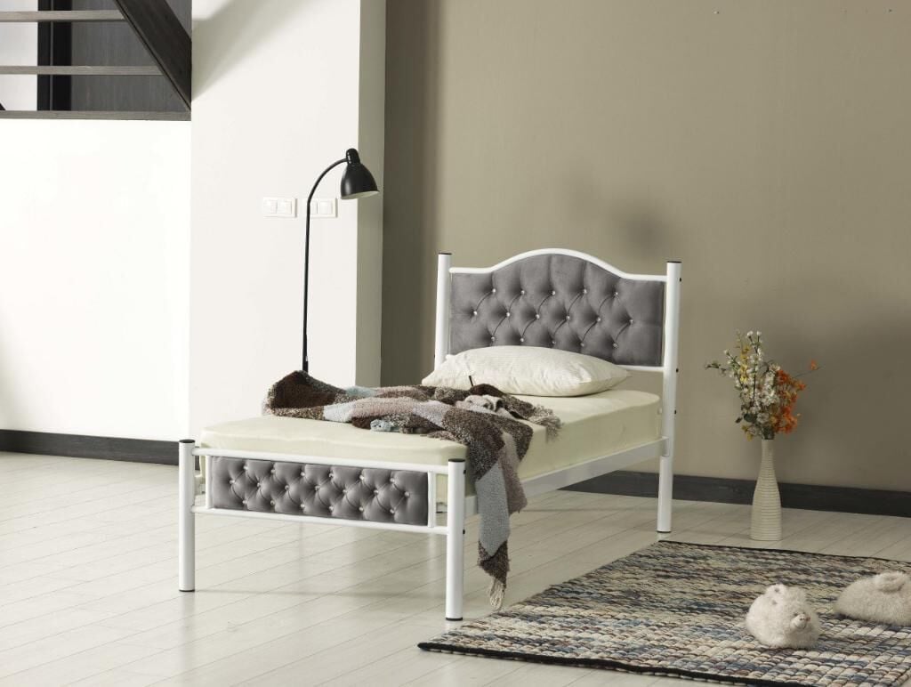 Milan Metal Karyola 90x200 ARM126