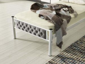 Milan Metal Karyola 90x200 ARM126