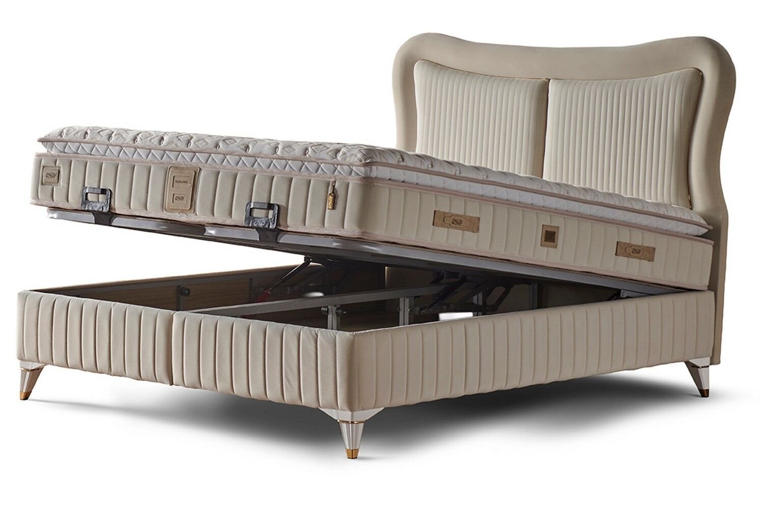 Elegance 140x190 Çift Kişilik Baza Başlık Seti