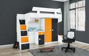 Benim Dünyam 2 Çocuk Odası Takımı WD17114