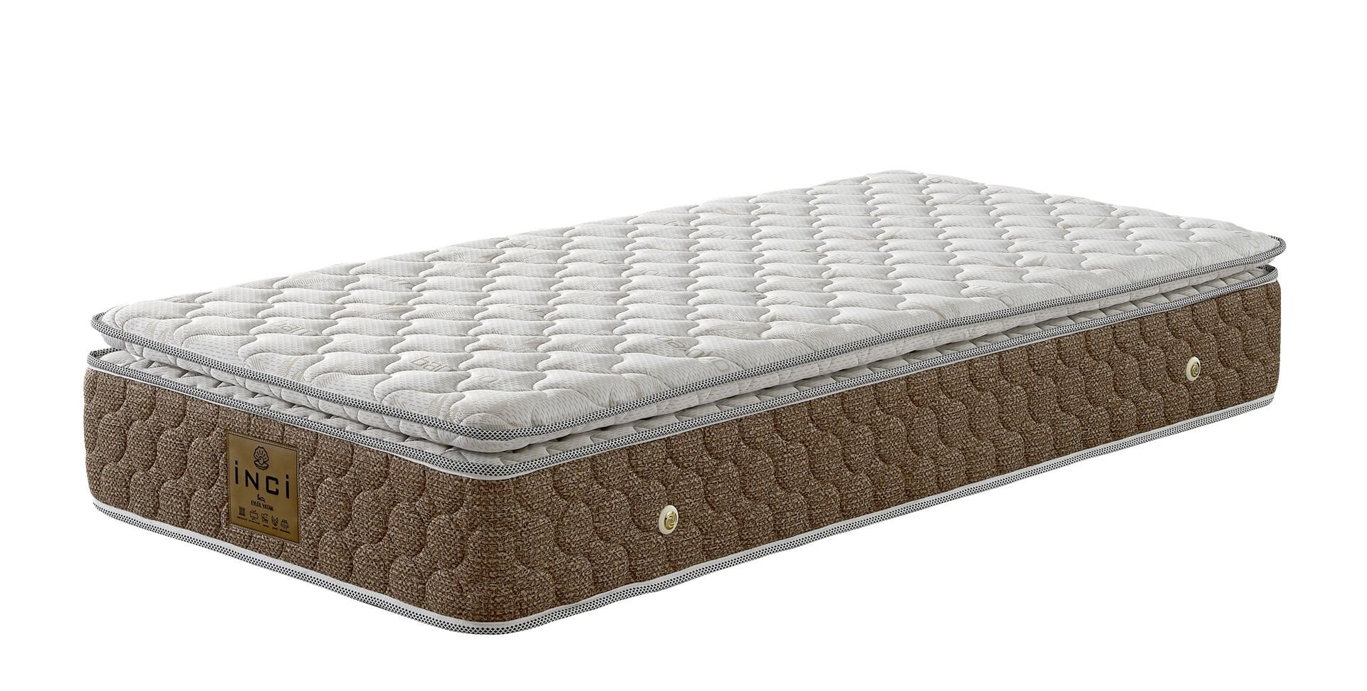 İnci Pedli 120x200 Tek Kişilik Yatak EY3423