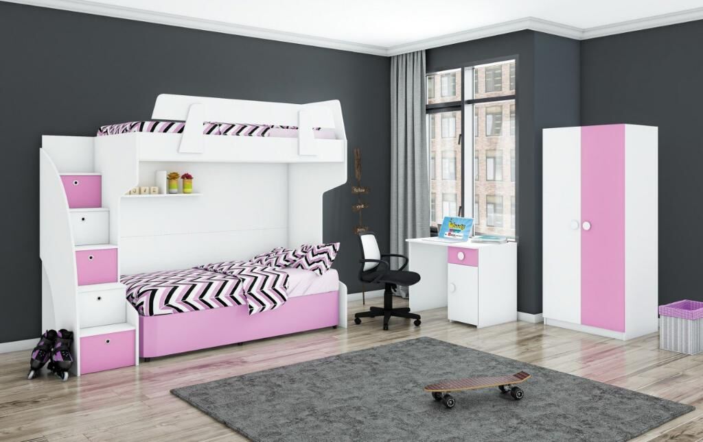 Benim Dünyam 6 Bazalı Çocuk Odası Takımı WD17216