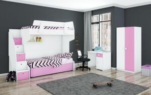 Benim Dünyam 6 Bazalı Çocuk Odası Takımı WD17216