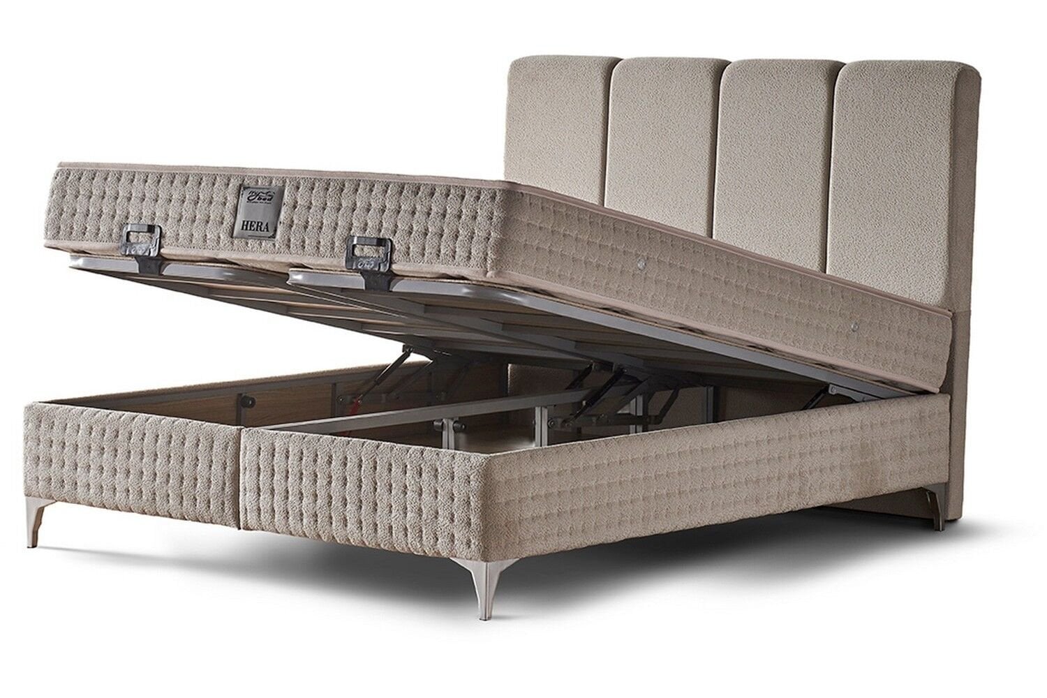 Hera 90x190 Tek Kişilik Baza Başlık Seti