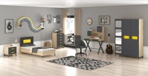 Capella 3 Kapılı Genç Odası Takımı WD7131
