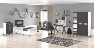 Capella 3 Kapılı Genç Odası Takımı WD7132